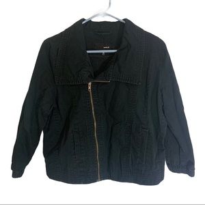 5 for 20 Hurley black Poplin jacket